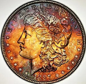 1887 P g[ [K $ PCGS MS 64????OIȃMNV[ g[̕??uU[????