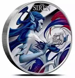 THE SIREN 2�I���X .999 �V���o�[ �v���[�t �j�E�G $5 �R�C�� 750Max �ᑢ���� �J�v�Z������