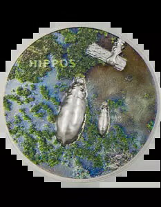 HIPPOS �v���C�x�[�g �X�v���b�g �r���[�Y 1 �I���X �V���o�[ �R�C�� 5$ �p���I 2023