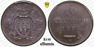 �T���}���m�A10 �Z���e�V�~ 1893�A�g�b�v �|�b�v�APCGS MS 64 BN