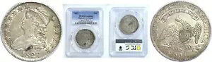 1827 50C Lbvh oXg n[t_[ XNGA x[X 2 PCGS AU ڍ