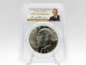 1971-S PCGS MS67 �A�C�[���n���[ �h�� 40 ���N�L�O�X���u ���ɍ����I