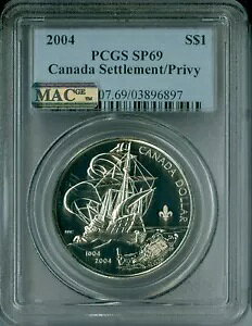 2004 �J�i�_ 1st �t�����X S. PRIVY �h�� PCGS SP69 MAC FINEST SPOTLESS 8300 ����