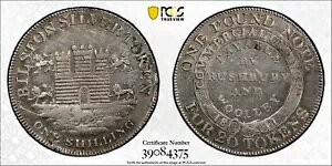 1811�N �C�M���X �X�^�b�t�H�[�h�V���[ �r���X�g�� �V�����O �g�[�N�� ���b�V���x���[ D-2 PCGS AU-53