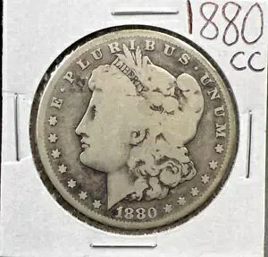 1880 CC $1 �����K�� �V���o�[ �_���[ �R�C�� Choice AG �ǍD�ȉ~�ɂ���