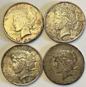 bg 4 {̑fG US s[X Vo[ 1$ h 1922-PA1923-PA1924-P & 1926-S