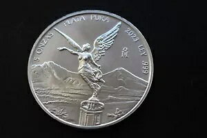 2023 5オンスメキシコ リベルタード .999 ファイン シルバー 5 オンザ プラタ プラ BU