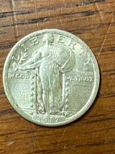 1917p X^fBO 25c BU FROSTY Type 2. `FV[ARC̃X[p[fB[I