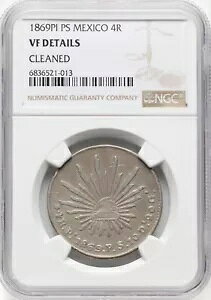 ���L�V�R �T�����C�X �|�g�V 1869-PiPS 4 REALES �R�C���ANGC �F��uVF �ڍׁv