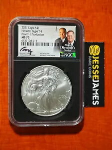 2021 �V���o�[ �C�[�O�� NGC MS70 �G�h�}���h ���C�ƃf�r�b�h ���C�_�[���ŏI T-1 �v���_�N�V�����ɏ���