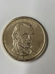 JAMES POLK-WF[Y K |[N $1 RC 1845-1849