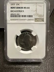 1977 Vg NH[^[ 25c ~g G[ u[hgbN NGC MS64 RC