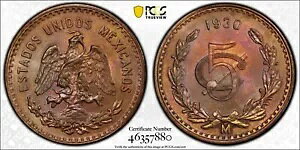 LVR GX^hX EjhX 1930 5 Z^{X RC PCGS F  MS64-BN