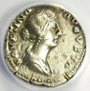 �t�@�E�X�e�B�i �W���j�A AR �f�i���E�X��� 157-161 AD - �F�� ANACS VF35