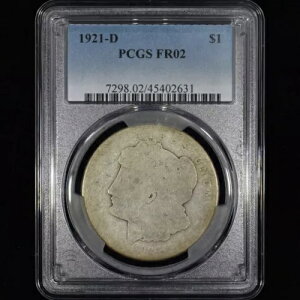 1921-D �V���o�[ ���[�K�� �h�� ? PCGS �t�F�A 2 FR-02 ? 50C �R�C�� ���[�{�[�� 631 ?�M���ł���?