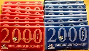 ���b�g 25 (25) 2000 �č��~���g �Z�b�g - 500 BU �R�C�� �~���g �`�F�� P+D ST QTRS SAC
