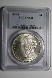 1880 S ���[�K�� �V���o�[ �_���[ MS65+ PCGS #059