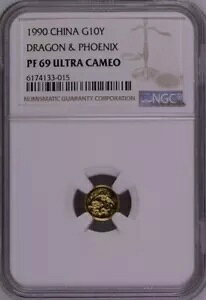 NGC PF69 1990  &P 1g 