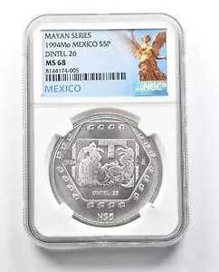 1994 Mo ���L�V�R 5 �y�\ �V���o�[ �}�� �V���[�Y �f�B���e�� 26 MS68 NGC *0393