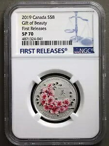 2019 Ji_ $8 t[ Mtg Iu r[eB[ .9999 Vo[ RC[X NGC SP 70