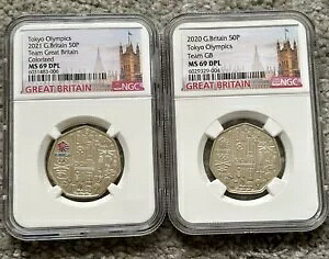 2020 & 2021 `[ GB 50P IsbN NGC MS69 DPLB 2021ÑRCNGCgbv|bvłB