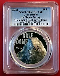 2023 �N�b�N���� $10 �n�[�t�h�[���E���Z�~�e�A1 �I���XPCGS PR69 �n�C�����[�t�{�b�N�X/COA
