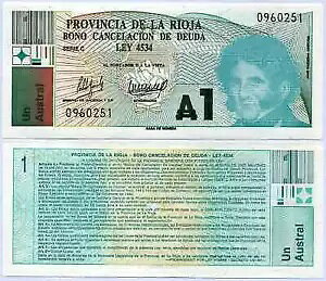 A[` 5 Austral ND 1986 ً} P S2503 UNC