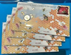 2022 Honey Bee International Coin Of The Year! PNC �J���e�b�g 636-639/888