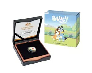 ?�݌ɂ���? 2024 $1 Bluey AlBr �J���[�v���[�t�R�C��