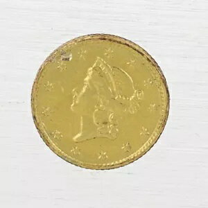 1853 $1 ���o�e�B �w�b�h 1 �h�� �S�[���h �R�C�� �t�B���f���t�B�A �~���g ���[�h �G�b�W �č��R�C��