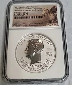 2021 �Z���g�S�[�f�� NPF 2 �I���X �V���o�[ UHR �Z�I�h�A ���[�Y�x���g ���_�� NGC REV PF70 C824