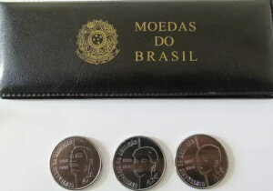 Zbg 3 RC 100 Cruzados 1988 TRIO AX? (//q) uW UNC P[X