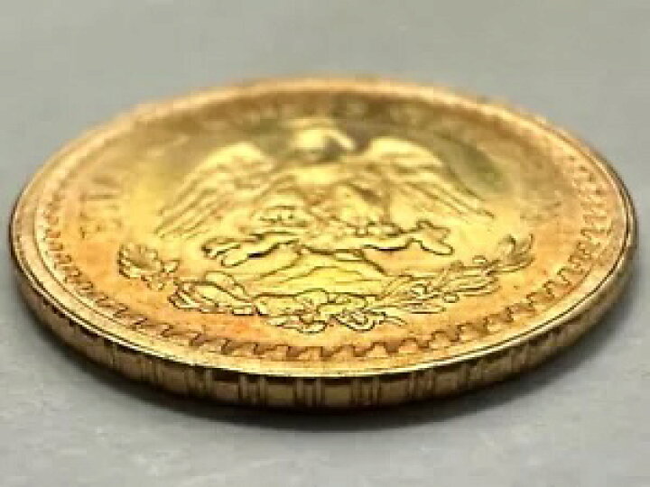 楽天市場】1945 メキシコ ゴールド 2.5 ドス イ メディオ ペソ 金貨 