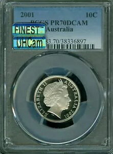 2001 I[XgA 10 Zg PCGS PR70 UHCam MAC ō MAC X|bgX *
