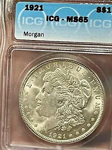 1921 [K Vo[ 1 h MS65 ICG (25)