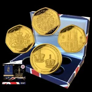 �`���[���Y 3 ���̑Պ��� LTD 50P �R�C�� �Z�b�g 2023 �L���v�� �j�b�P�� �S�[���h �N���b�h