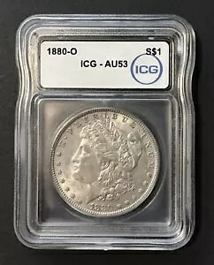 1880 O �����K�� �h�� #209 - AU53 - �f���炵���O�ς̃R�C��!�F��ς�