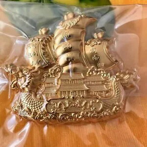 チャド 2024 2オンス ドラゴンボート銀貨 - すべて順調に進んでいます - 金メッキ