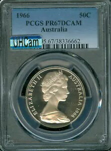 1966 Vo[ I[XgA 50 Zg PCGS PR67 DCAM MAC UHCAM & X|bgXB
