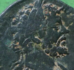 ローマ帝国のセステルティウス セプティミウス セウェルスの勝利のコイン