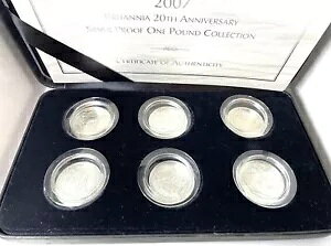 2007 �u���^�j�A 20 ���N�L�O�V���o�[ �v���[�t 1 �|���h �R�C�� �Z�b�g 6 �{�b�N�X����