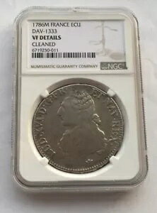 tX 1786 M C 16  1 Ecu NGC 