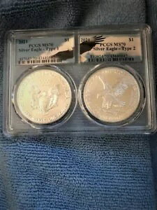 2021 2RC Vo[ C[O Zbg MS-70 PCGS (^Cv 1 & 2 ) A C[O z_[