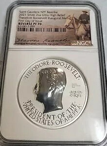 2021 �Z���g�S�[�f�� NPF 2 �I���X �V���o�[ UHR �Z�I�h�A ���[�Y�x���g ���_�� NGC REV PF70 C827