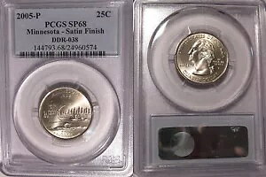 2005 P ~l\^ Xe[g NH[^[ 25c PCGS SP68 DDR-038 Tedグ