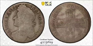 1688 �C�M���X 1/2 �n�[�t �N���E�� S-3409 �W�F�[���X II PCGS AG03 KM# 462