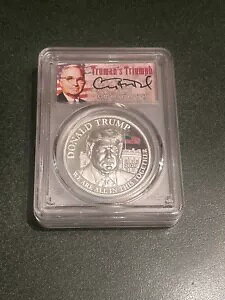 2020 �J�����[�� �v���[�t �V���o�[ �h�i���h �g�����v PCGS PR70 �n�C �����[�t 2 �I���X 2000 �t����