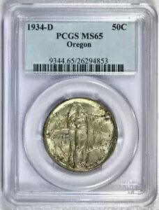 1934-D PCGS MS65 IS gC NVbN R n[tgv _C \ (TDO) FS-301