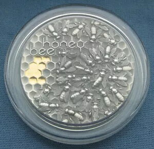 2021 jEG $5 Honey Bee 2 IX .999 Vo[ nC[t AeB[Ndグ