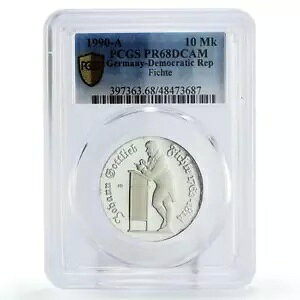 hCc DDR10}[N Nw҃nEtBqe PR68 PCGS 1990N